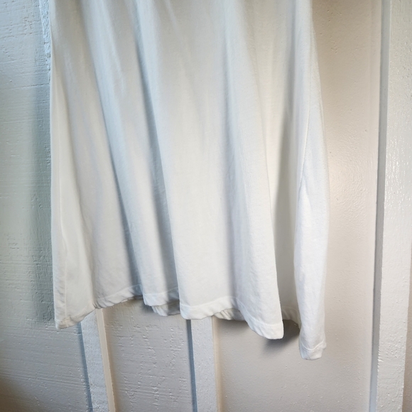 IN EXTENSO White Tank Top Dress Beads Fringe - Picture 5 of 12